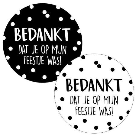 StickerBedanktdatjeopmijnfeestjewas-stoepkrijtmeid